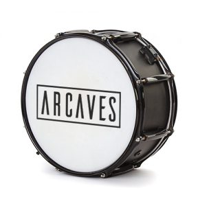 ARCAVES Kick Drum With Logo