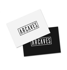 ARCAVES Logo Postcards