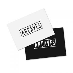 ARCAVES Logo Postcards