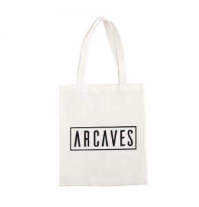 Logo White Tote Bag